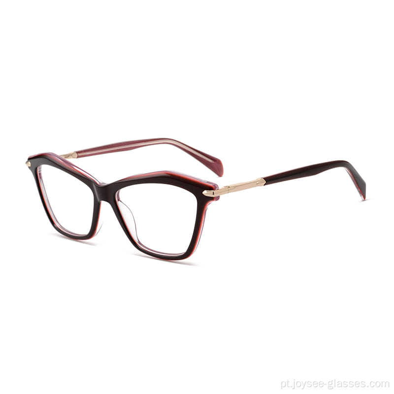 Moda Full Rim Cat Eye Alta qualidade Material óculos agradáveis