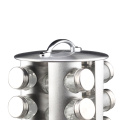 Stainless Steel Round Revolving Spice Rack