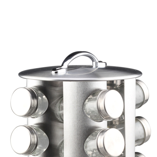 Stainless Steel Round Revolving Spice Rack