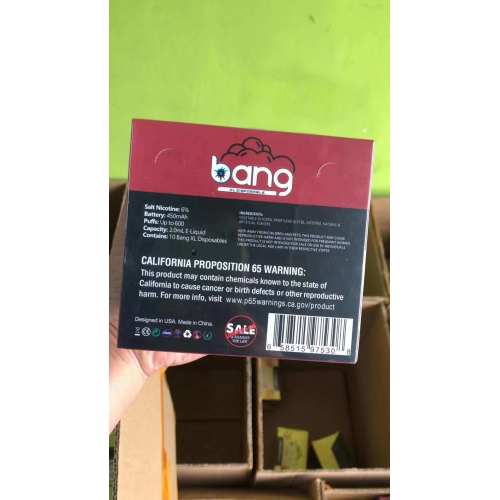 Wholesale Newest Disposable Vape 2000puffs Bang Puff XXL