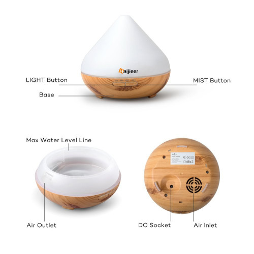 Top Rated Cheap Aroma Essential Oil Diffuser 300ml