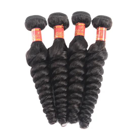 Unprocessed Cuticle Aligned 9A 11A Grade Raw Virgin Double Loose Wave Peruvian Hair Suppliers In Peru