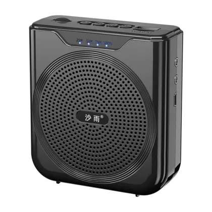 Professional High-Quality Microphone Bluetooth Speaker with Portable Lapel Microphone for Enhanced Sound Amplification