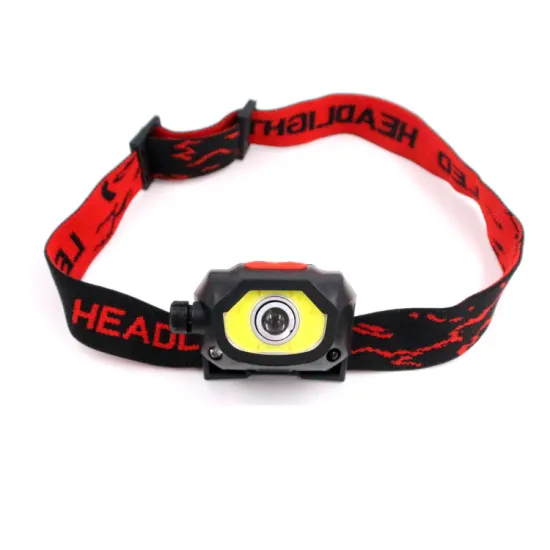 USB Charging LED Headlamp for Maintenance, Mining, Camping, and Outdoor Activities with Light Sensor