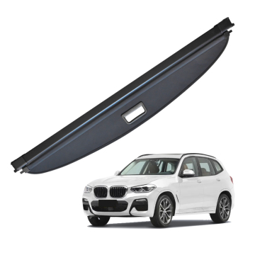 Leather Cargo Cover for BMW X3 2018+ - Retractable Trunk Accessory