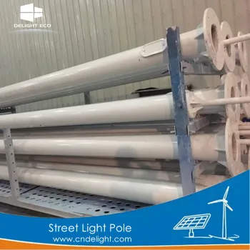 DELIGHT Aluminum Wind Solar Light Pole for Sale
