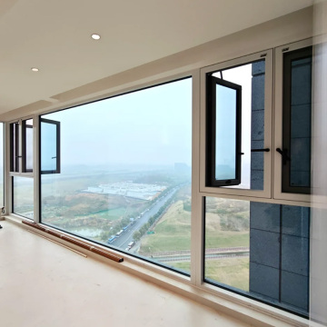 High Quality Hurricane Impact Casement Window with Double Glazed LOW-E Glass