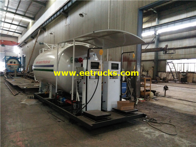 5tons Mobile Cooking Gas Skid Plants