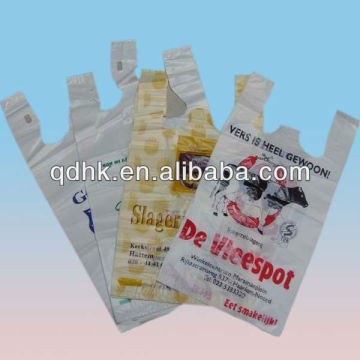 Clear vest shopping bag for carrier