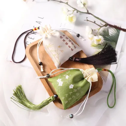 Brocade Pouches: Embroidered Luxury and Style