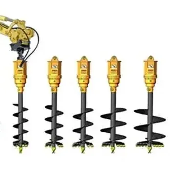 Excavator Power Earth Augers: Earth Auger Drill for Drilling