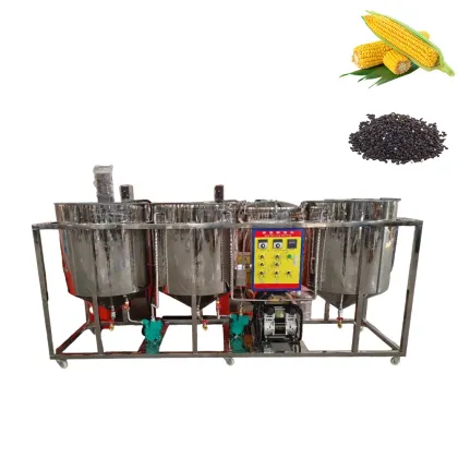 Sunflower Vegetable Refine Machine Manufacturer for Edible Oil Purification