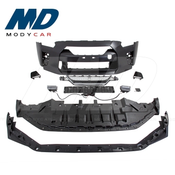 2008-2016 Nissan GTR R35 2017 Style PP Front Bumper