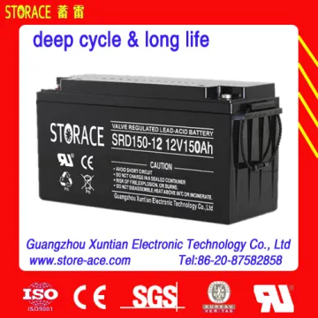 sealed lead acid deep cycle battery 12v 150ah