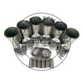 Weichai Cylinder Liner Kit Piston Conjunto 61500030072