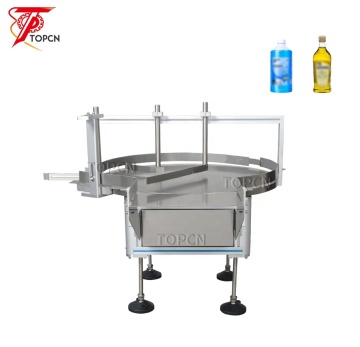 TOPCN Automatic Round Rotating Bottle Collecting Machine for Food Packaging