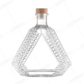 Lightweight glass luxury rilja bottle wholesale