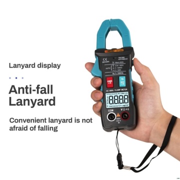 ST203 Digital Clamp Multimeter Ampere 4000 Counts True RMS Amp Current Clamp Meter Voltmeter 600V 600A AC/DC Automatic Range