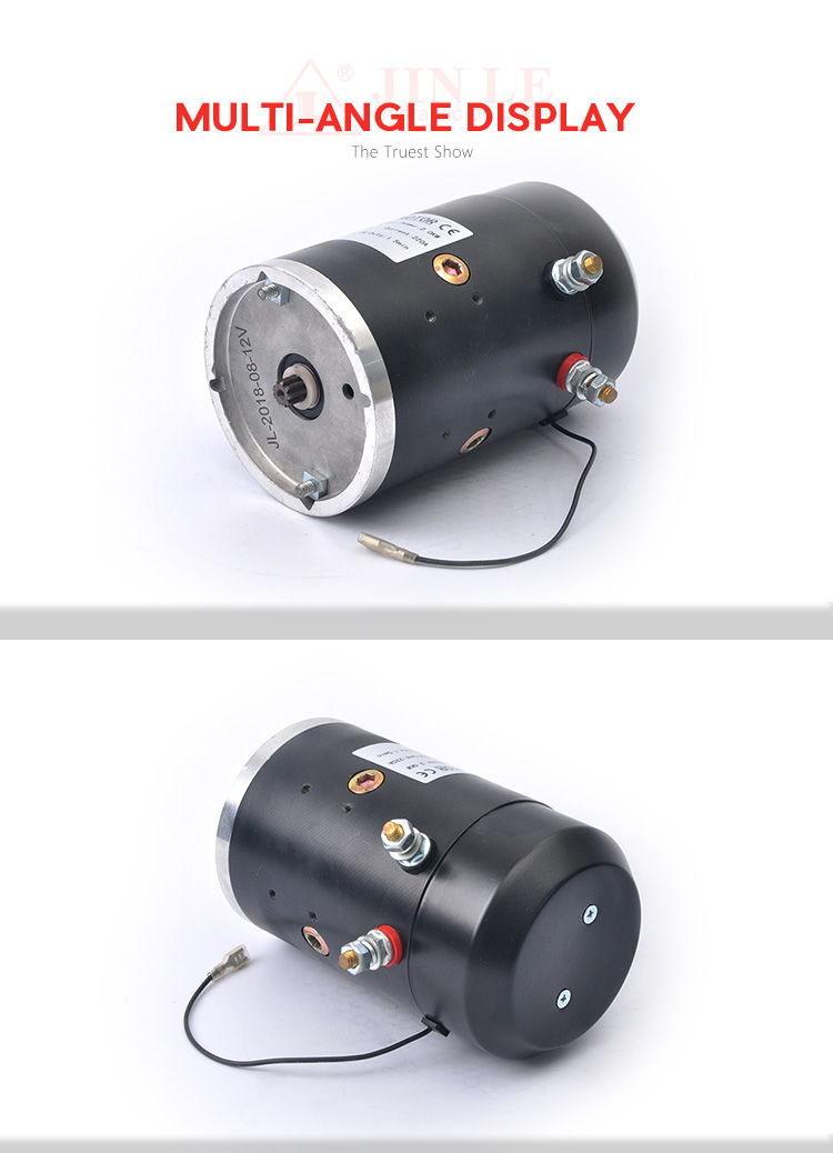 Hydraulic DC Motor 12V kwa Forklift ya Umeme