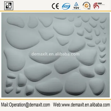 2015 3d Background Imitated-Stone bathroom Panel wall