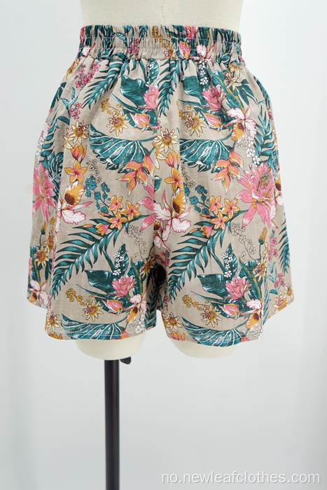 Women's Casual Beach Print Shorts