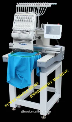 FUWEI computer embroidery machine factory cheap embroidery machine prices