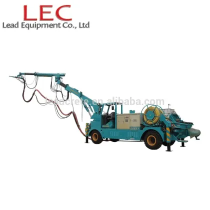 HSC3016 tunnel construction concrete spray robot telescope arm shotcrete system