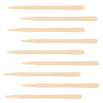 Disposable Hard Body Smooth Wax Removal Stick - Wooden Applicator Tongue Depressor