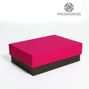 Customized lid and base packaging hard board box