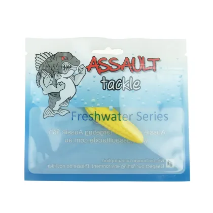 Transparent Plastic Simple Design OEM fishing lure bag for fish bait