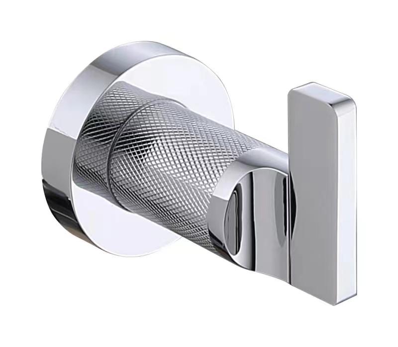 Flora Chrome Towel Hook Bathroom