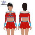 Custom royal blue cheer uniform