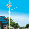 Led Wind Turbine Luminaria  Vertical Wind Solar Hybrid Street Light