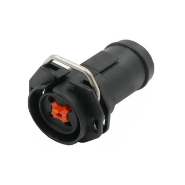 Black Waterproof 4-Way Female Connector 086-0068-000 for Injectors
