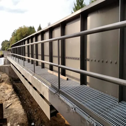 Galvanized Steel Grating Bridge