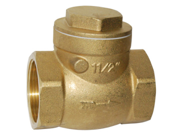 brass check valve