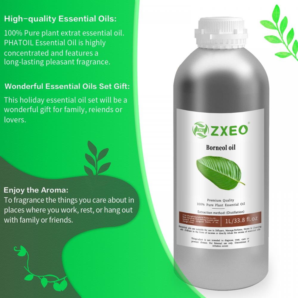 Aceite esencial de Borneol natural 100% puro de Borneol para Aromathaoy