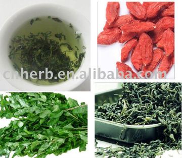 organic goji leaf tea, dried wolfberry leaf tea