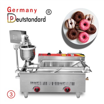 Gas und elektrische Donutmaschine zu verkaufen