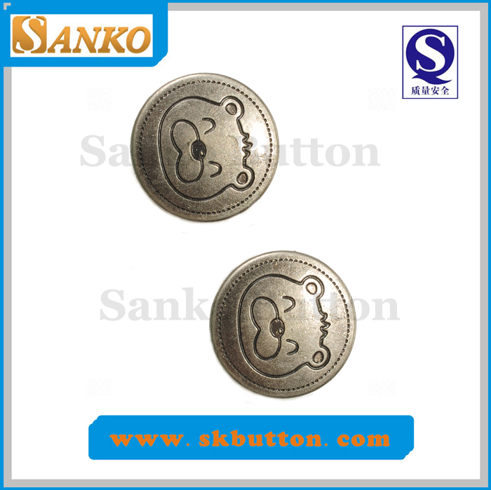 New Design Alloy Ring Snap Button