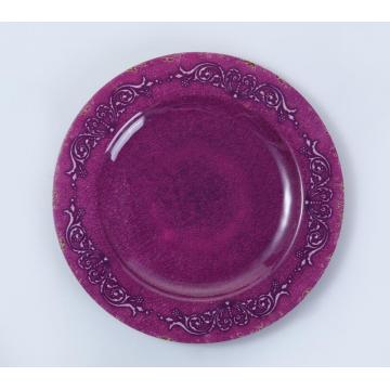 melamine round dinner plate for all serving usage