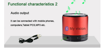 Good quality new design water bluetooth speakers led fountain