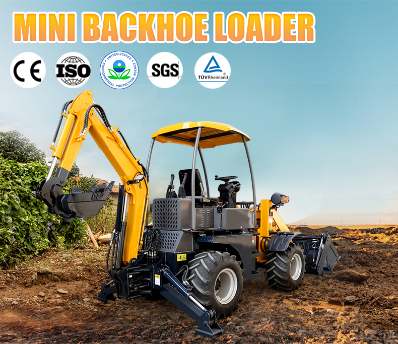 Made In China Backhoe Loader