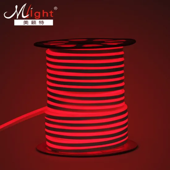 12V Outdoor waterproof IP65 red LED Neon Rope Light for Holiday Valentine Decoration Lighting