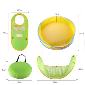 Portable Kiddie Beach Tent with Sun Shade for UV Protection