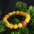 Pulsera de cera de abeja Zen Wax Jade Honeystone