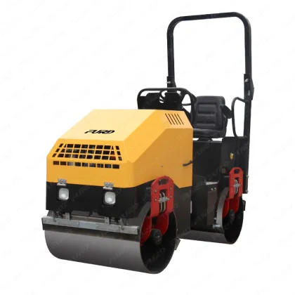 top brand Double Drum Compactor Vibratory 1.5 TON EPA Road Roller