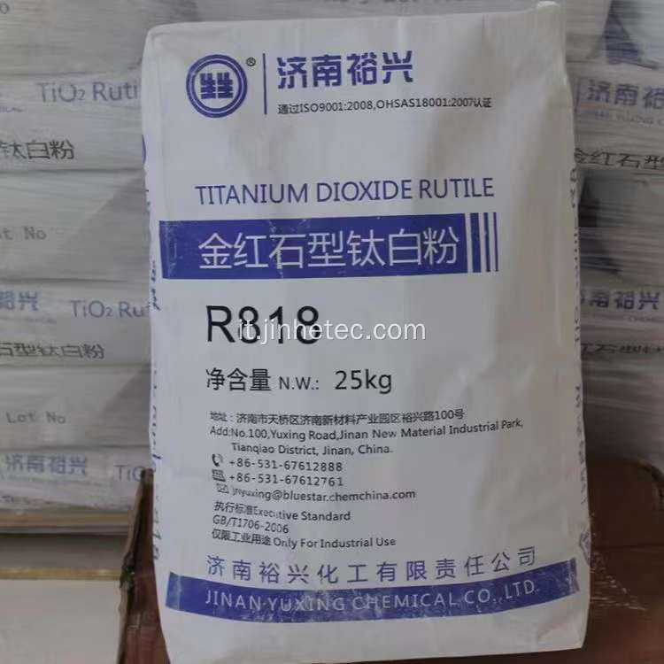 Yuxing Titanium Diossido Rutile R818