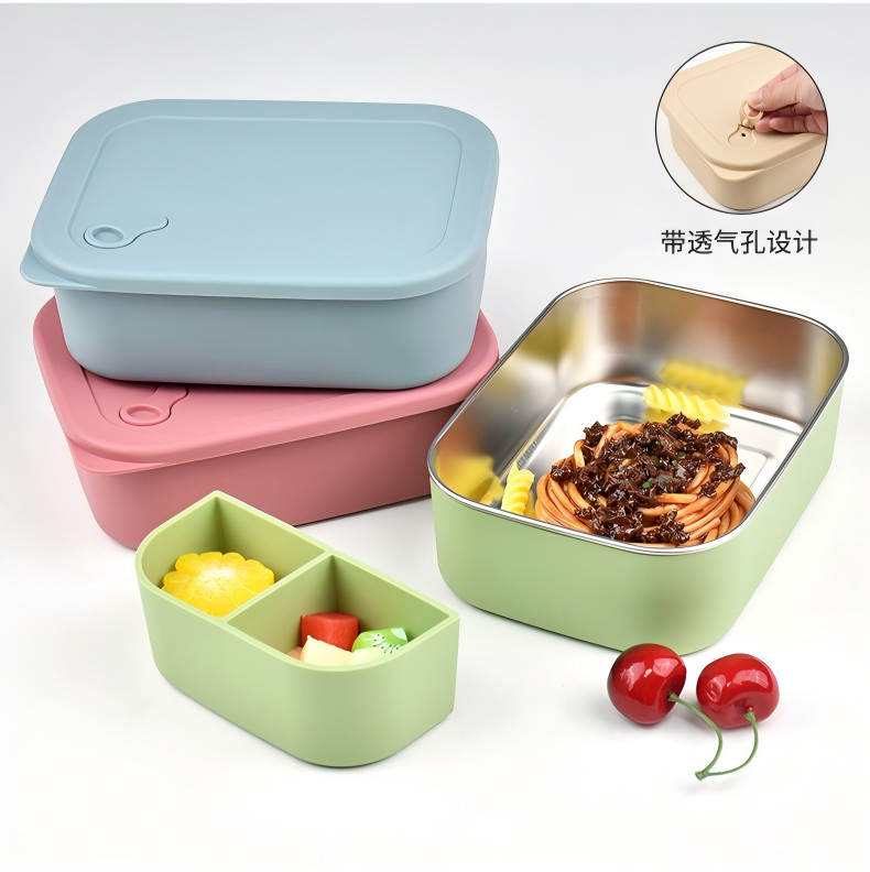 silicone lunch box set MFZ-L009