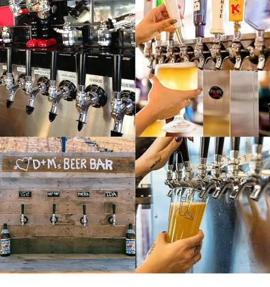 Stainless Core Kegerator Tap - No Leak, No Drip, No Stick Beer Faucet